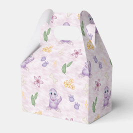Caja Para Regalos Chicas Lindas de Color Pastel Cumpleaños de Dinosa