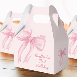 Caja Para Regalos Chicas Sólo Wanne Be One Pink Bow Coquette Cumplea