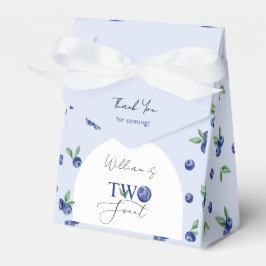 Caja Para Regalos Chico arándano Dos dulces fiestas de cumpleaños de