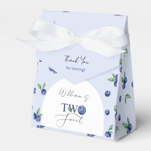 Caja Para Regalos Chico arándano Dos dulces fiestas de cumpleaños de
