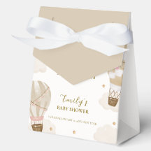Chico Globo Aerostático Elegante Boho Neutral Baby