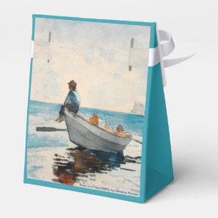 Caja Para Regalos Chicos En Una Cuerda (1880) De Winslow Homer