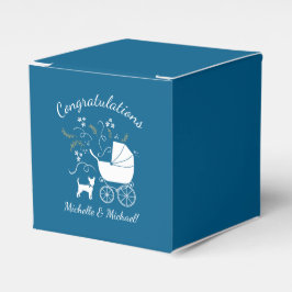 Caja Para Regalos Chihuahua Dog Baby Shower