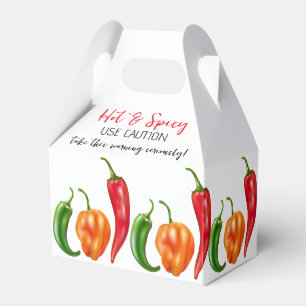 Caja Para Regalos Chili Habanero Jalapeno Pimienta Picante