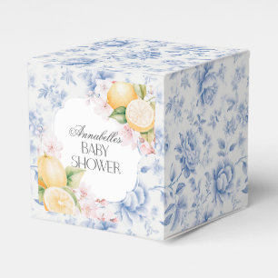 Caja Para Regalos Chinoiserie Lemon Tea Fiesta Baby Shower Dessert