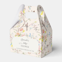 Caja Para Regalos Chinoiserie rosa Floral Baby Shower