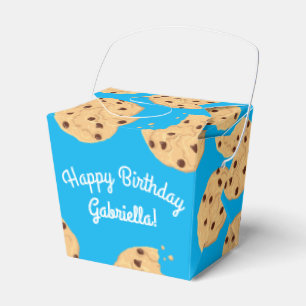 Caja Para Regalos Chocolate Chip Cookie Niños Primer Fiesta de cump