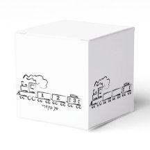 Choo Choo Train Upsherin Favor Box