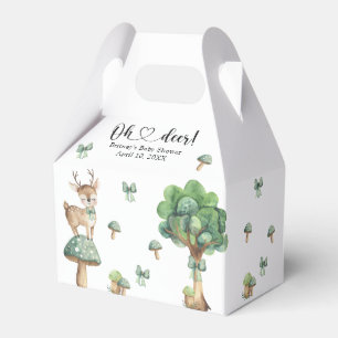 Caja Para Regalos Chorreado de ciervo del bosque bebé