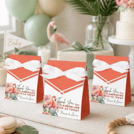Caja Para Regalos Chorro de flamenco para el baby shower 