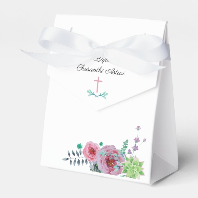 Caja Para Regalos Chrisanthi Favor Box (Front Side)