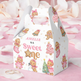 Caja Para Regalos Christmas Cookie Sweet One 1st Birthday Party