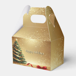 Caja Para Regalos Christmas Tree Ribbons Holiday Gift Box