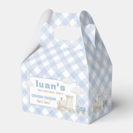 Caja Para Regalos Chugga Chugga Train Birthday 