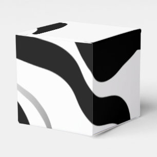 Caja Para Regalos Ciclo de giro: Resumen en blanco y negro