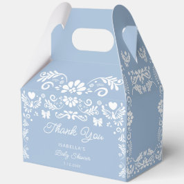 Caja Para Regalos Cielito Lindo Blue Baby Shower