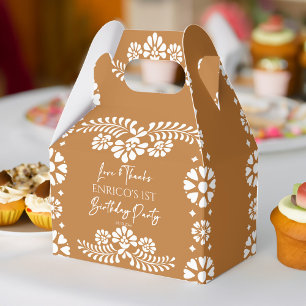 Caja Para Regalos Cielito lindo terracota favores de cumpleaños mexi
