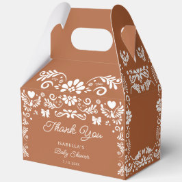 Caja Para Regalos Cielito Lindo Terracotta Baby Shower