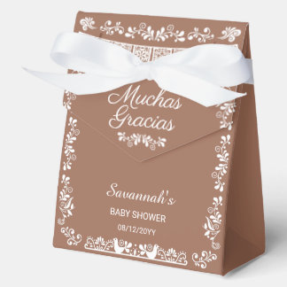 Caja Para Regalos Cielito Lindo TerracottaBaby Shower Muchas Gracias