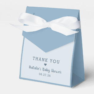 Caja Para Regalos Cielo Azul Suave Minimalista Agradecimiento para B