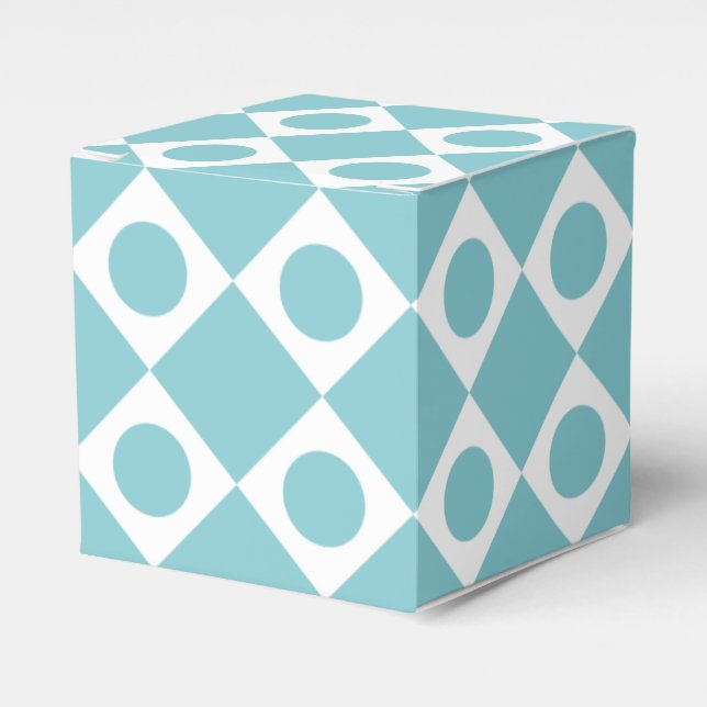 Caja Para Regalos Cielo de Mod Retro 60 (Costado Anverso)
