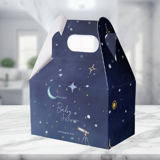 Caja Para Regalos Cielo lindo de luna y estrellas Fiesta de bebé cel