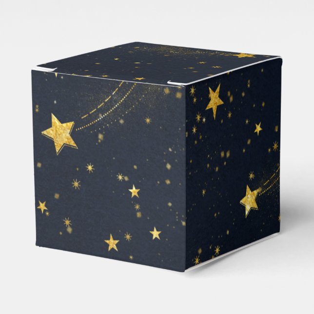 Caja Para Regalos Cielo nocturno (Costado Anverso)