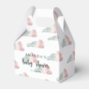 Caja Para Regalos Cielos en acuarela - Baby Shower