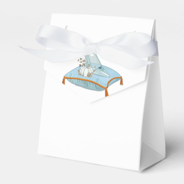 Caja Para Regalos Cinderella Glass Slipper Elegant Bridal Shower (Front Side)