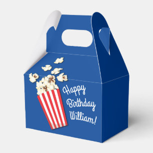 Caja Para Regalos Cine de cine Popcorn Birday Party
