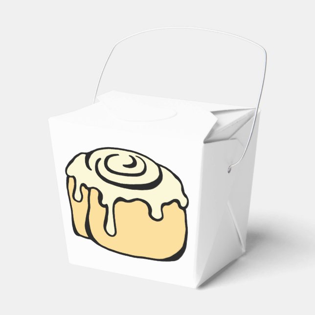 Caja Para Regalos Cinnamon Roll Honey Bun Cute Personalizado Diseño  (Front Side)