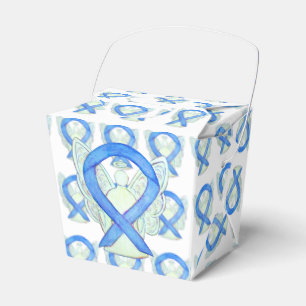 Caja Para Regalos Cinta de sensibilización azul Personalizado sacar