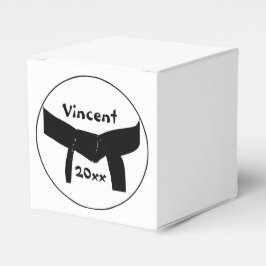 Caja Para Regalos Cinturón negro básico de artes marciales