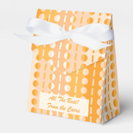 Caja Para Regalos Círculos sobre rayas - tienda de campaña con ombre
