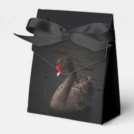 Caja Para Regalos Cisne negro
