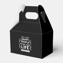 Caja Para Regalos Cita cristiana inspiradora de Proverbios 15:15