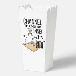 Caja Para Regalos cita de yoga en llama