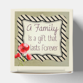 Caja Para Regalos Cita Inspiradora familiar