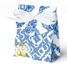 Citrus Lemon Blue Tile Favbox