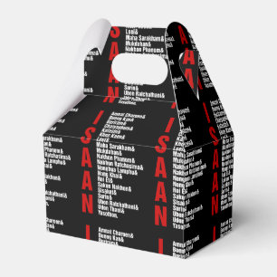 Caja Para Regalos Ciudades de Isaan, Tailandia
