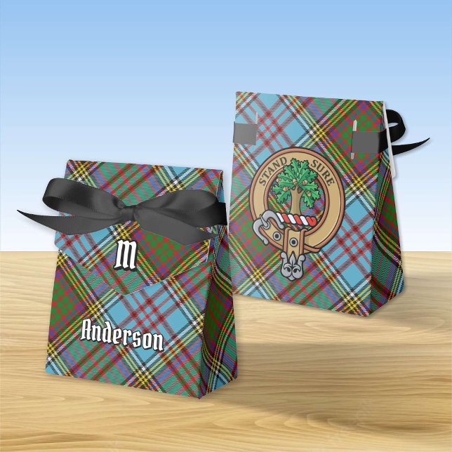 Caja Para Regalos Clan Anderson Escudo Favor Box (Subido por el creador)