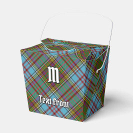 Caja Para Regalos Clan Anderson Tartan Favor Box