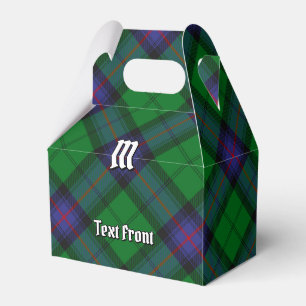 Caja Para Regalos Clan Armstrong Tartan Favor Box