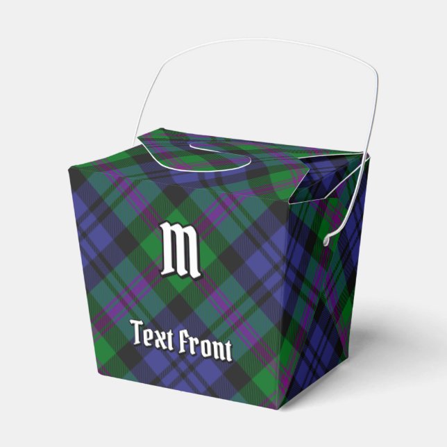 Caja Para Regalos Clan Baird Tartan (Front Side)