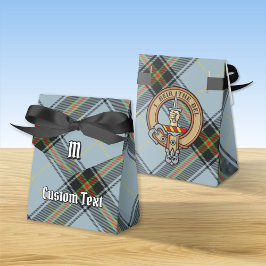 Caja Para Regalos Clan Bell Escudo sobre Tartán