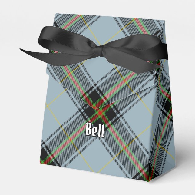 Caja Para Regalos Clan Bell Tartan (Front Side)