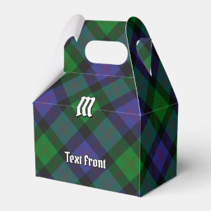Caja Para Regalos Clan Blair Tartan Favor Box