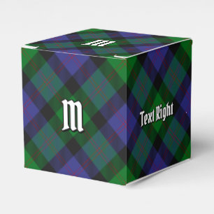 Caja Para Regalos Clan Blair Tartan Favor Box