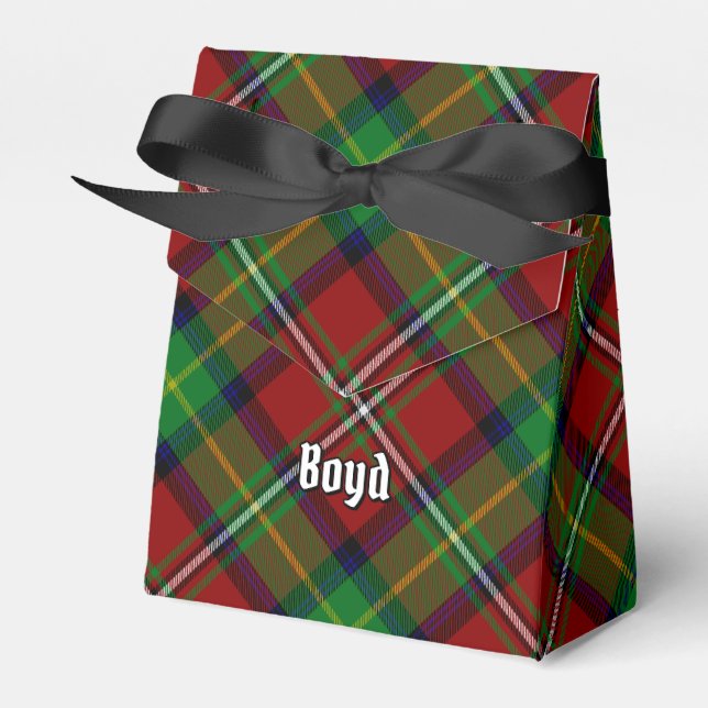Caja Para Regalos Clan Boyd Tartan (Front Side)