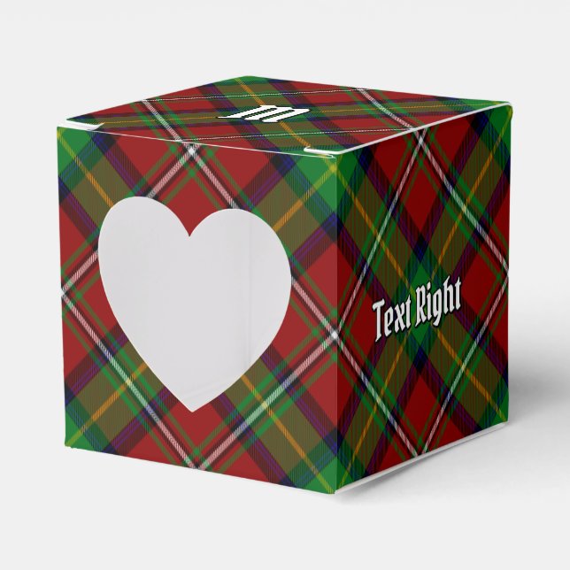 Caja Para Regalos Clan Boyd Tartan (Anverso)